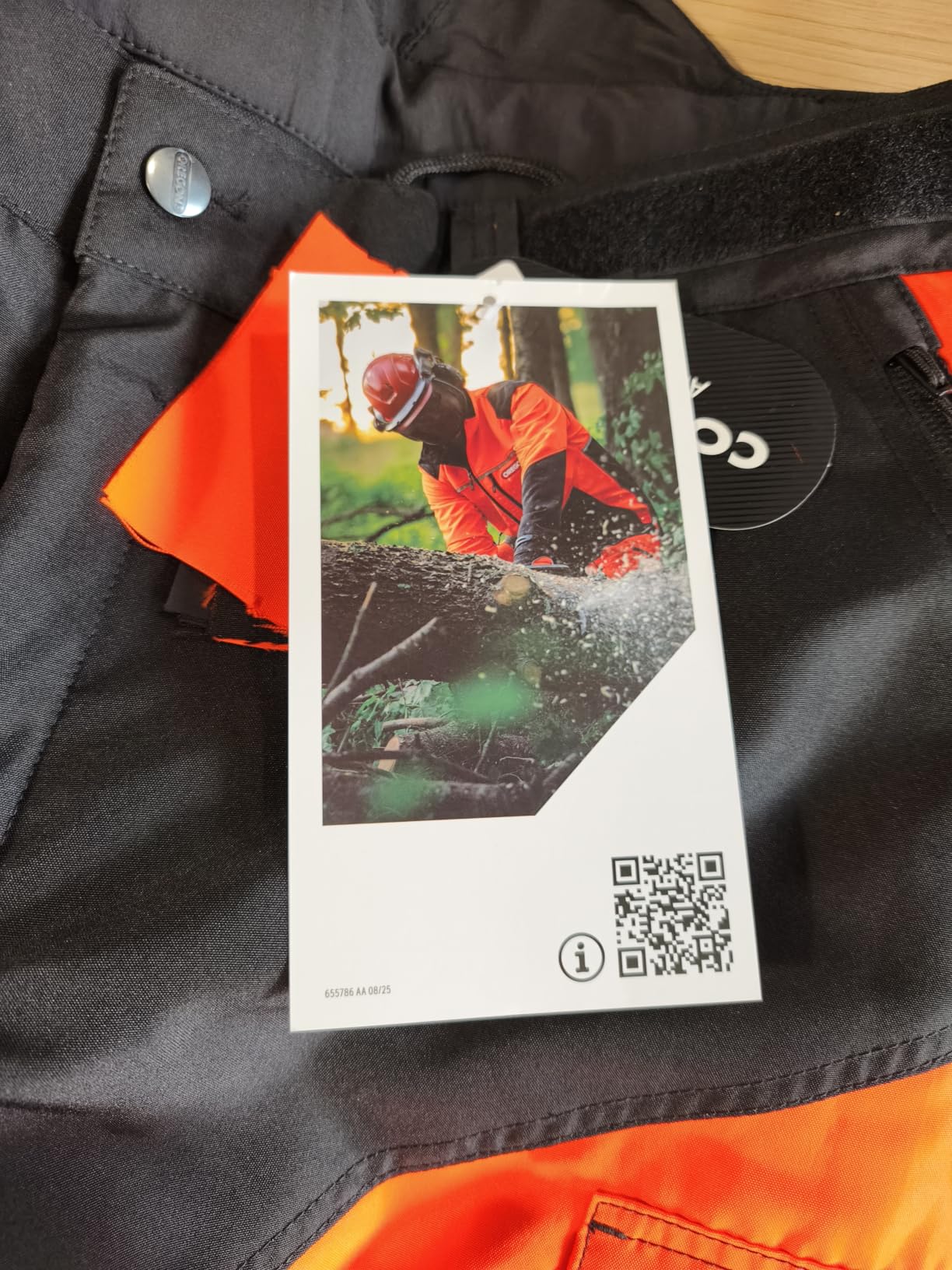 Oregon Protect Pro pantalon tronçonneuse orange/noir taille XL