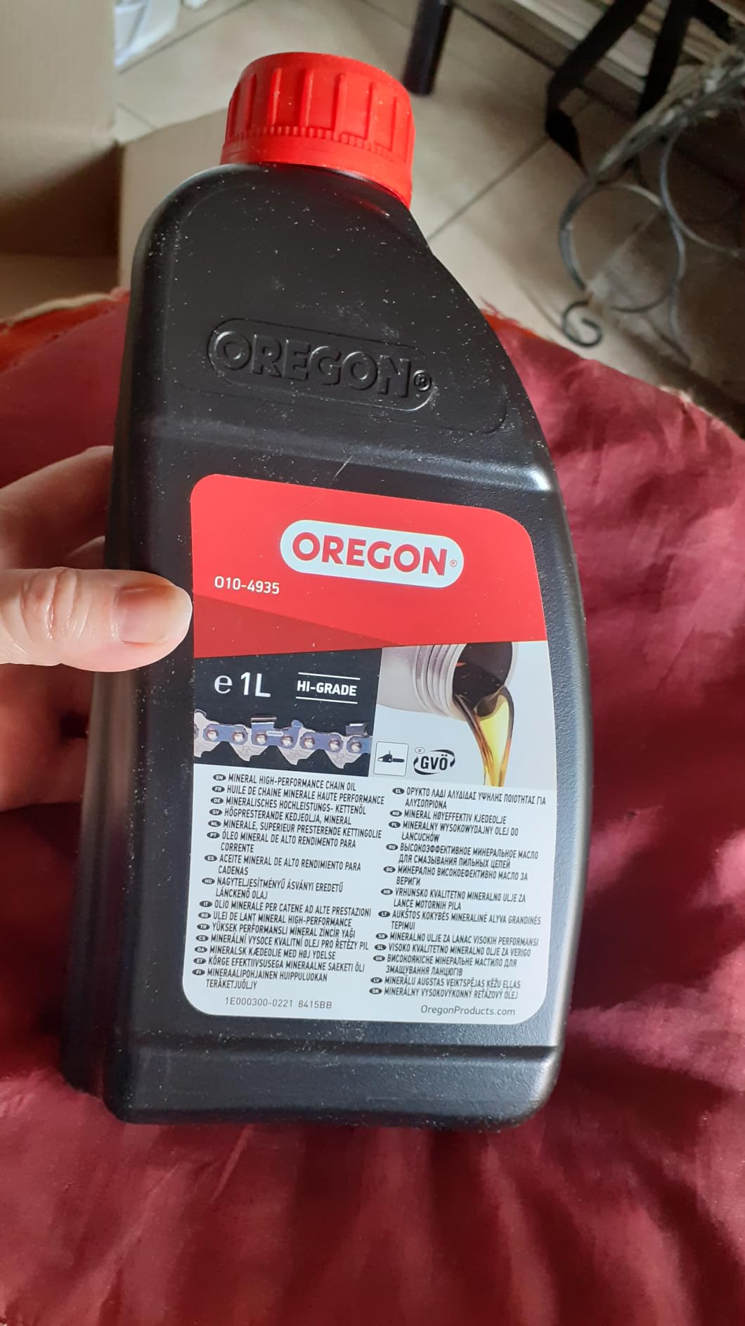 Oregon Huile chaîne tronçonneuse 1 L O10-4935
