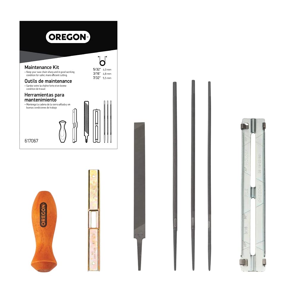 Oregon Kit d'Affûtage Universel Tronçonneuse 7 pièces