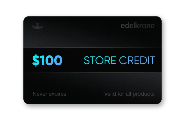 Edelkrone Store Credit carte cadeau 100-2500