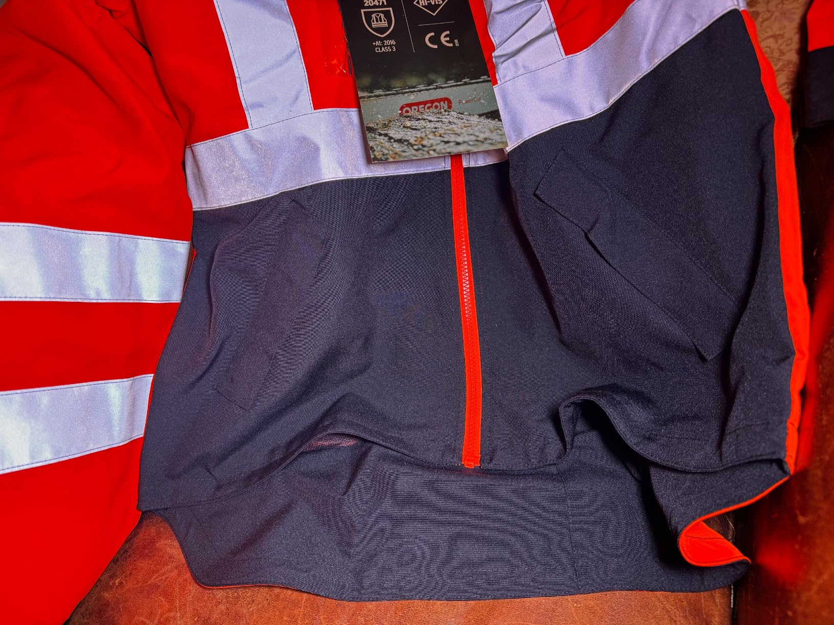 Oregon veste haute visibilité classe 3 orange taille S