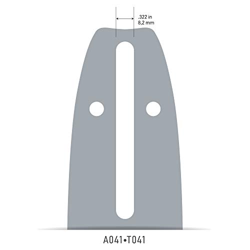 Oregon guide-chaîne 40 cm 3/8" LP A041 faible rebond