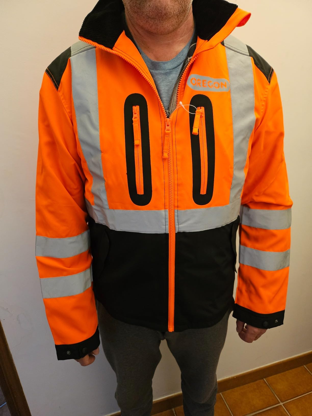 Oregon veste haute visibilité classe 3 orange taille S