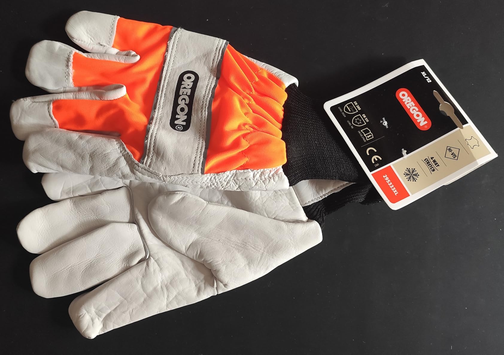 Oregon Gants Hiver Cuir Isolant S Taille 9 Froid