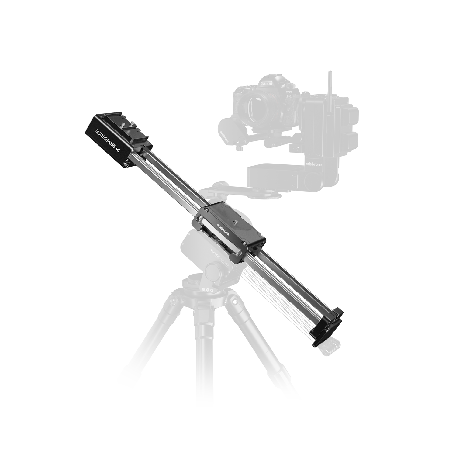 Edelkrone SliderPLUS v6 Compact slider double distance