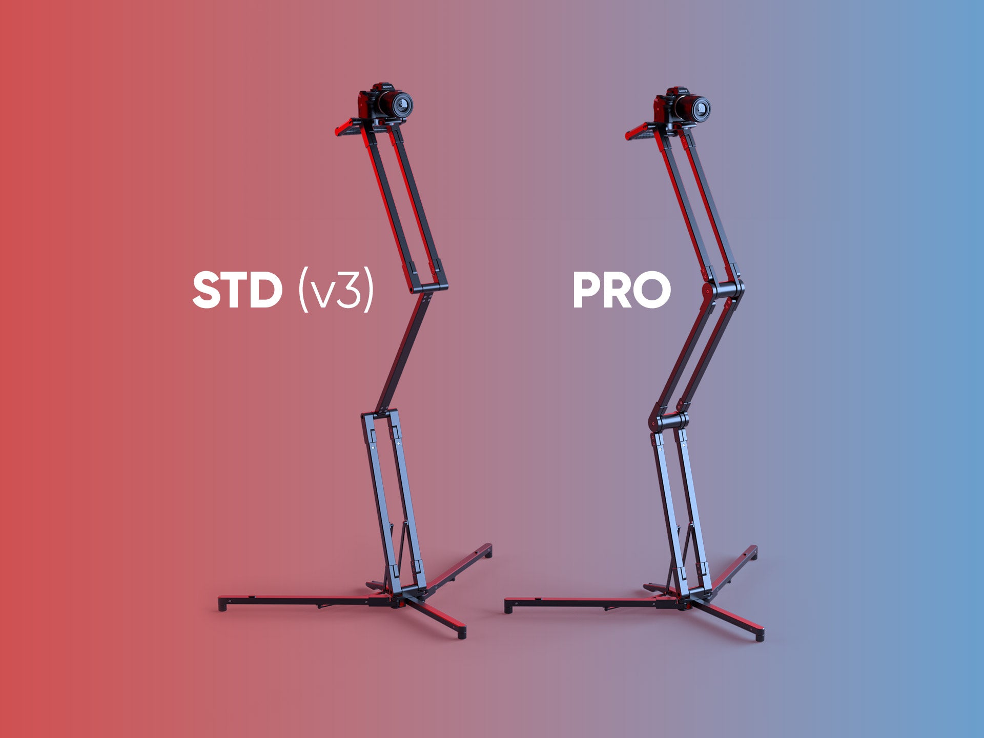 Edelkrone StandPLUS v3 trépied caméra position friction