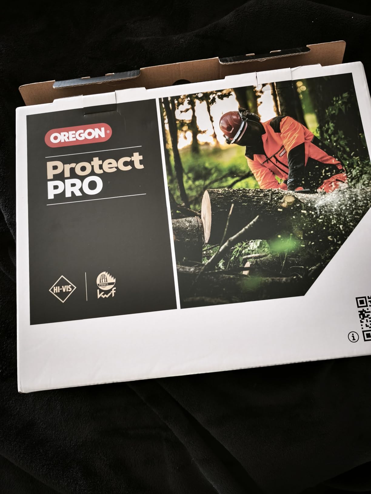 Oregon Protect PRO veste haute visibilité Orange et Noir protection