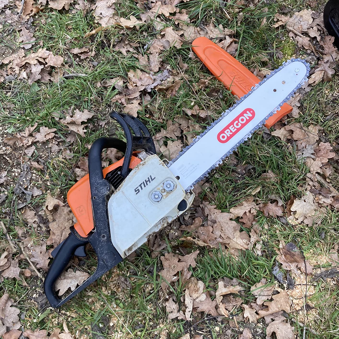 Oregon Guide-chaîne 35 cm 3/8" LP A074 Stihl