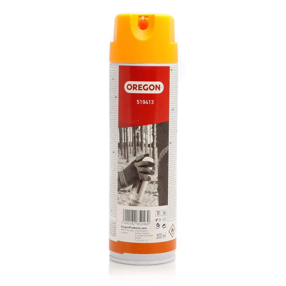 Oregon Spray Marquage Forestier Orange Fluo 500 ml