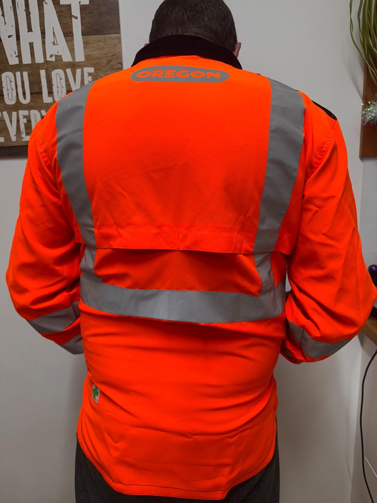 Oregon veste haute visibilité classe 3 orange taille S