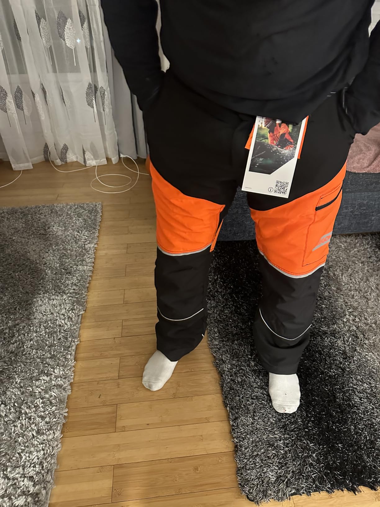 Oregon Protect Pro pantalon tronçonneuse orange/noir taille XL