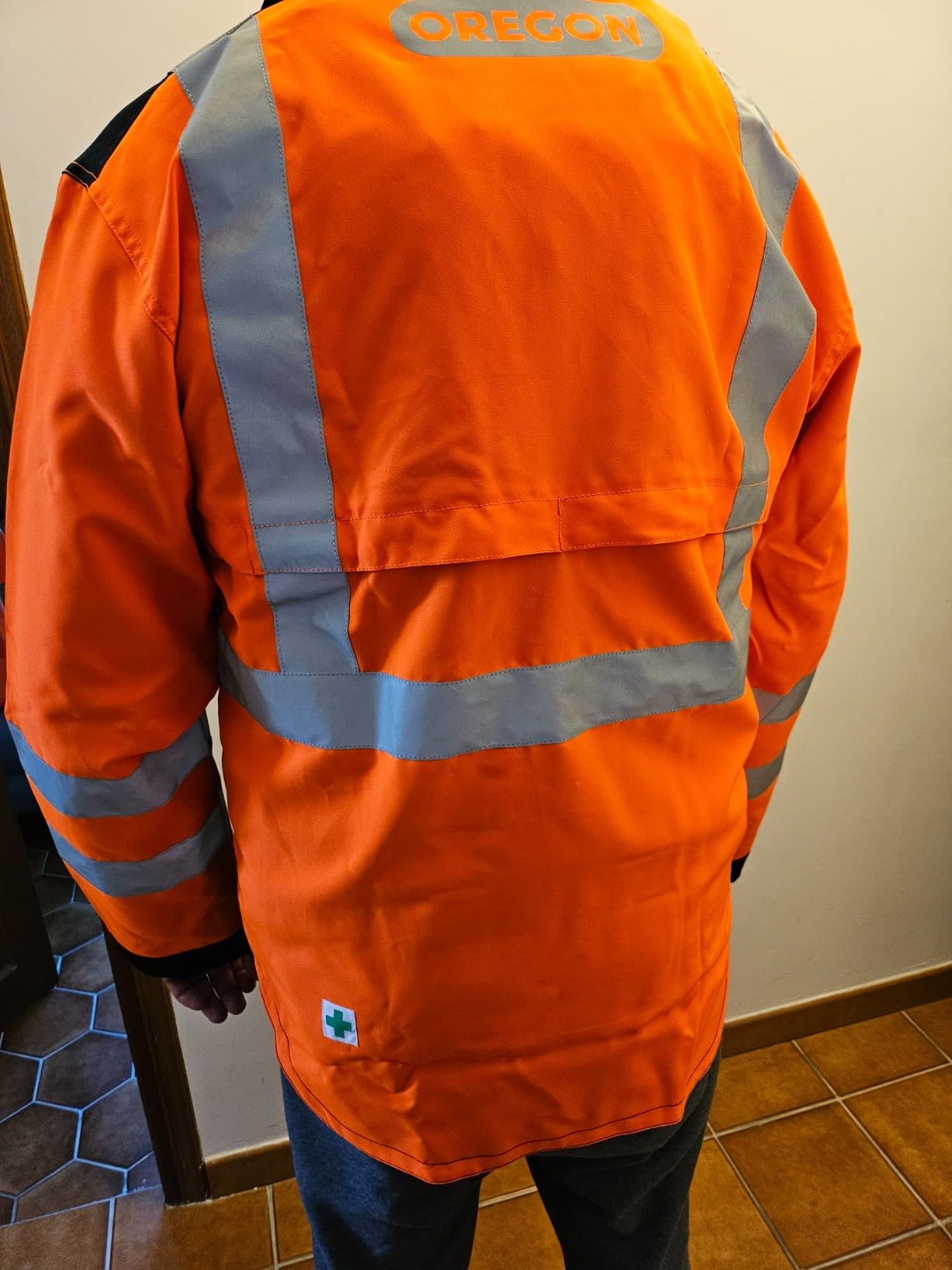 Oregon veste haute visibilité classe 3 orange taille S