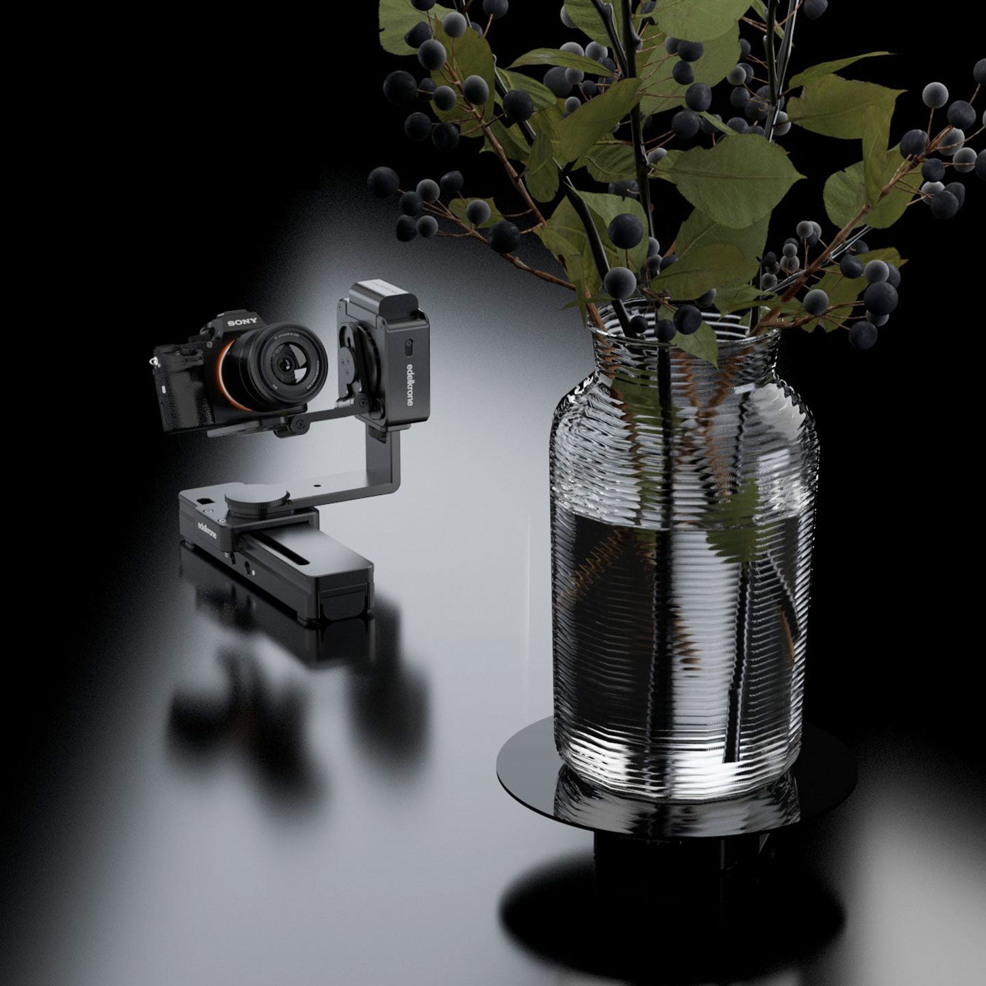Edelkrone PackShot GO Bundle kit vidéo SliderONE HeadONE