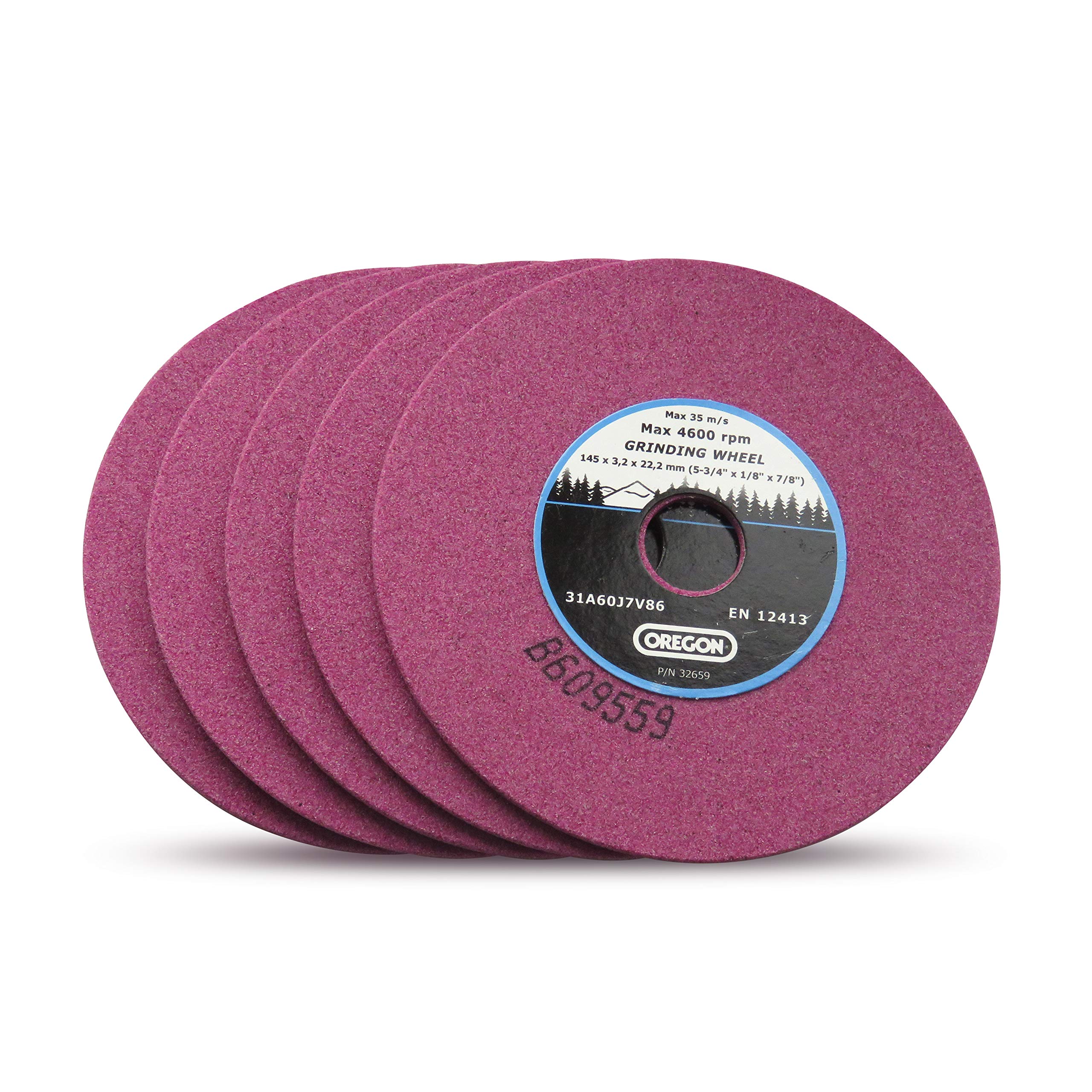 Oregon meules affûteuse tronçonneuse 4,7 mm lot de 4