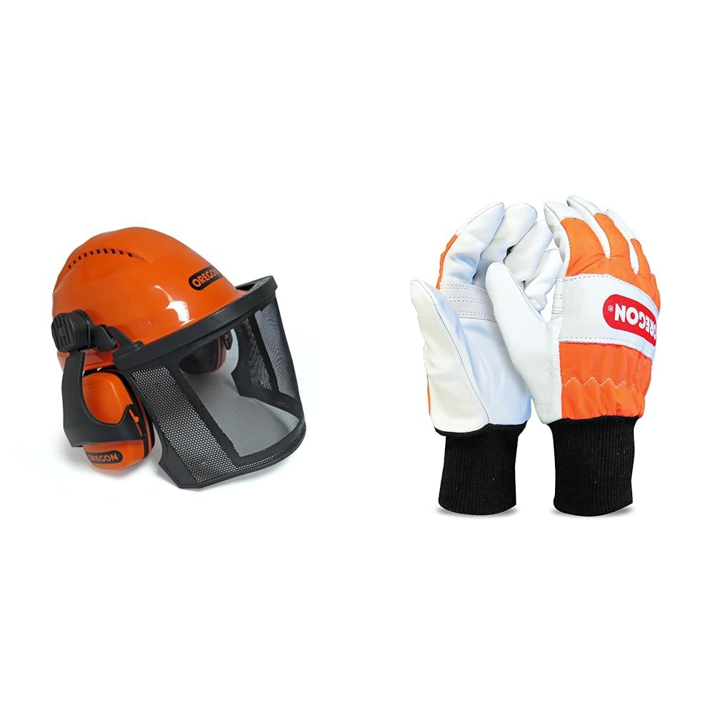 Oregon Waipoua casque tronçonneuse visière maille acier