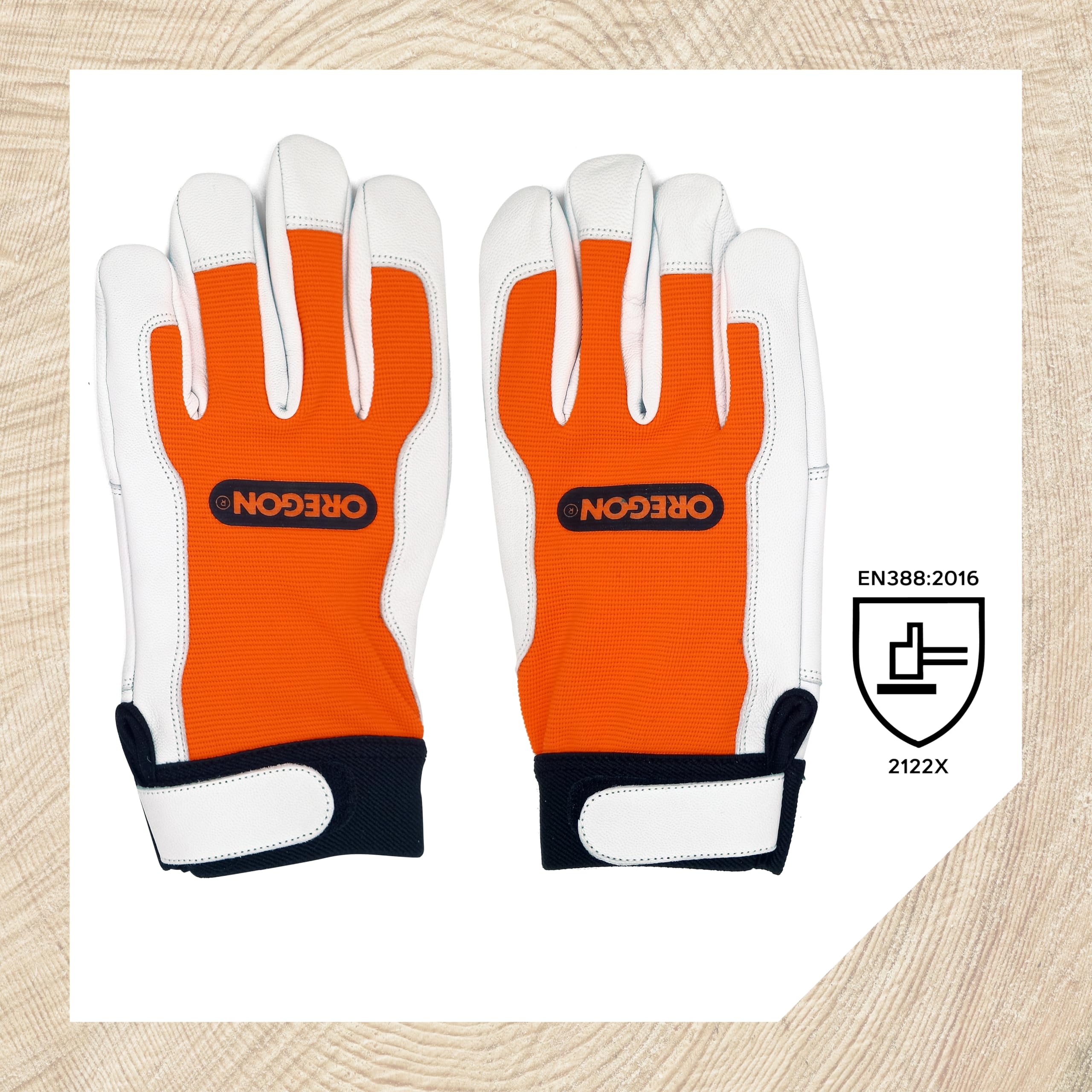 Oregon Gants Travail Haute Adhérence M Taille 10 Cuir