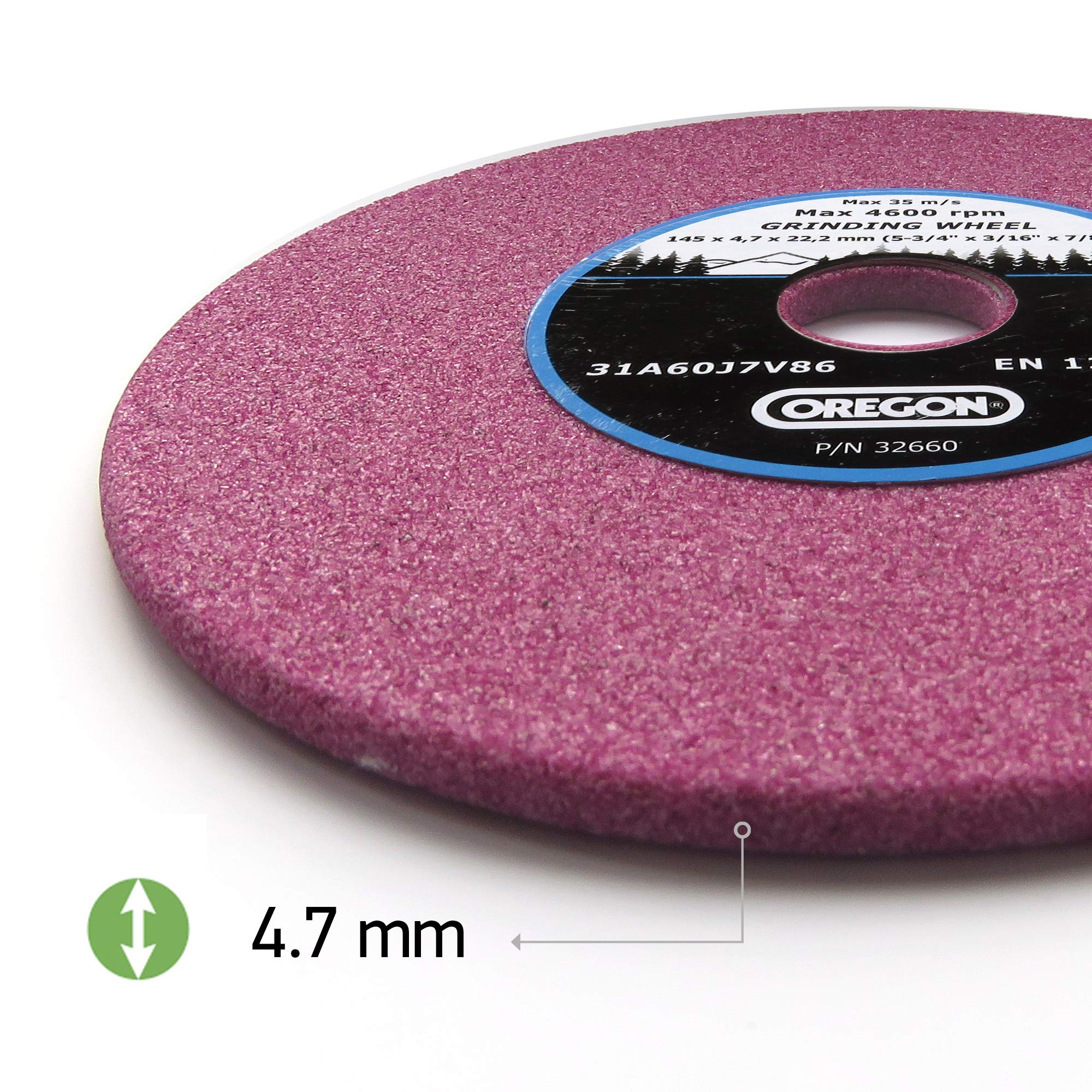 Oregon meules affûteuse tronçonneuse 4,7 mm lot de 4
