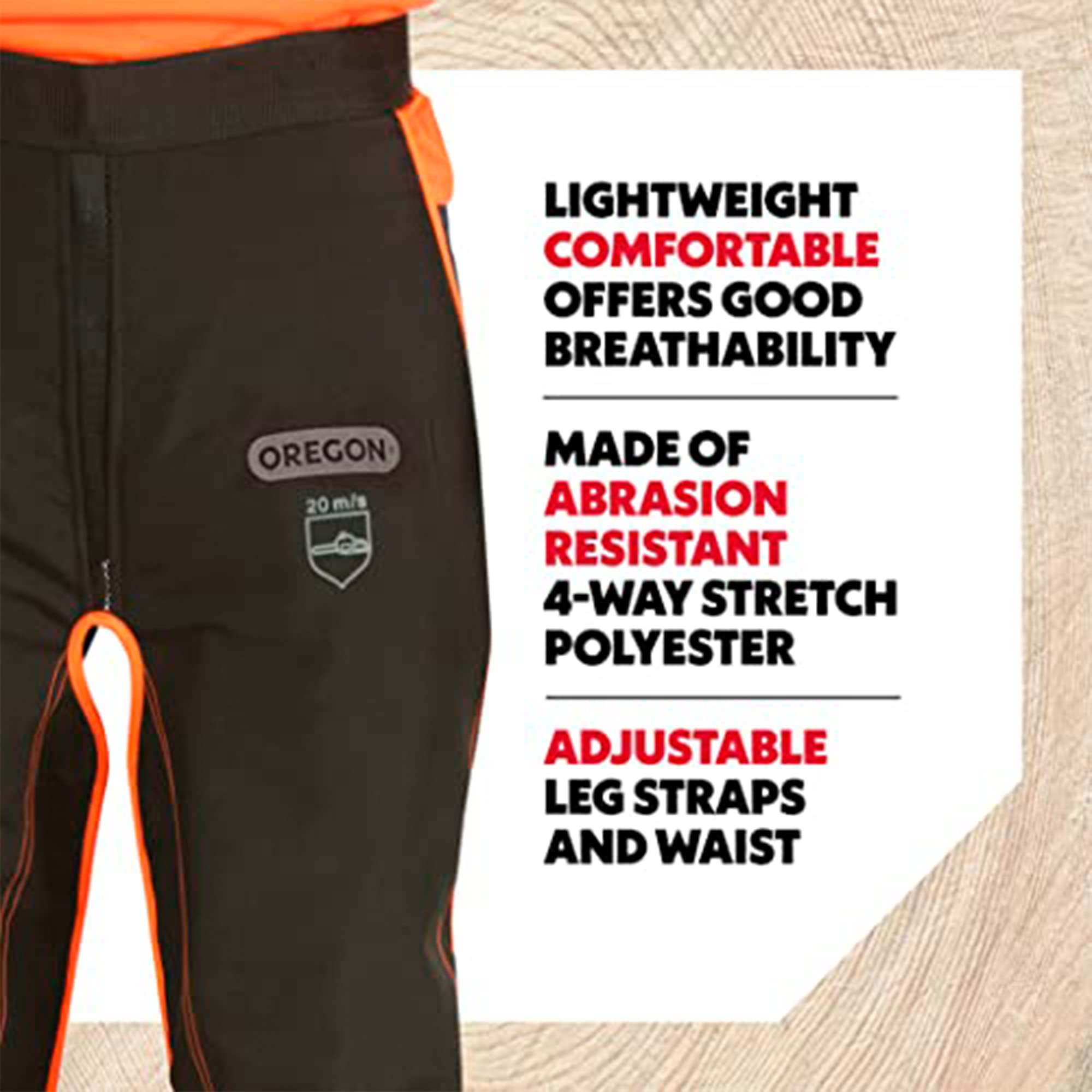 Oregon EPI pantalon Type A + casque Yukon protection tronçonneuse
