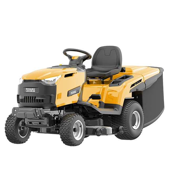 Sabre France autoportée ramassage arrière 112 cm bac 380 L