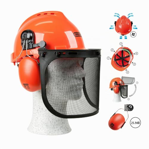 Oregon kit sécurité tronçonneuse jambières casque gants