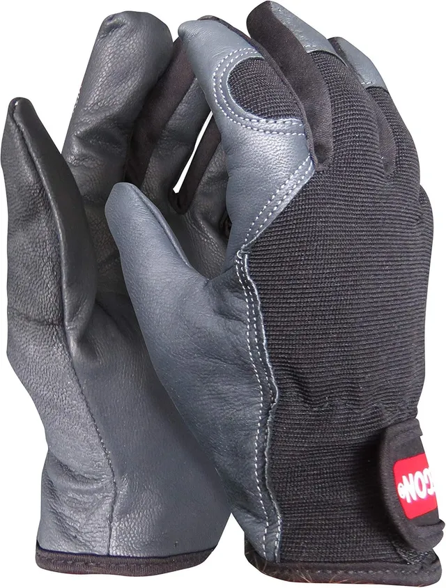 Oregon gants travail cuir tissu extensible anti-froid taille XL