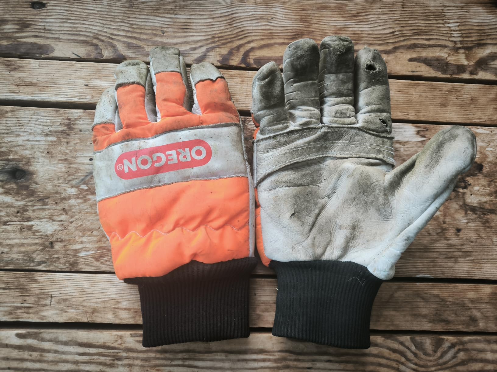 Oregon Yukon Gants cuir tronçonneuse taille M