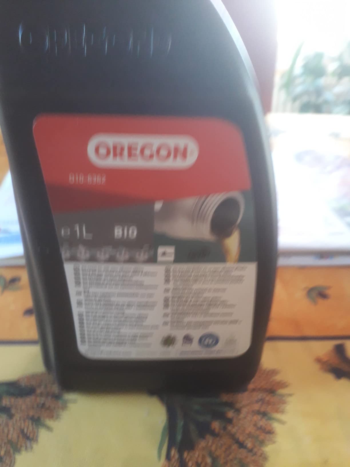 Oregon Huile bio chaîne tronçonneuse 1 L protection usure