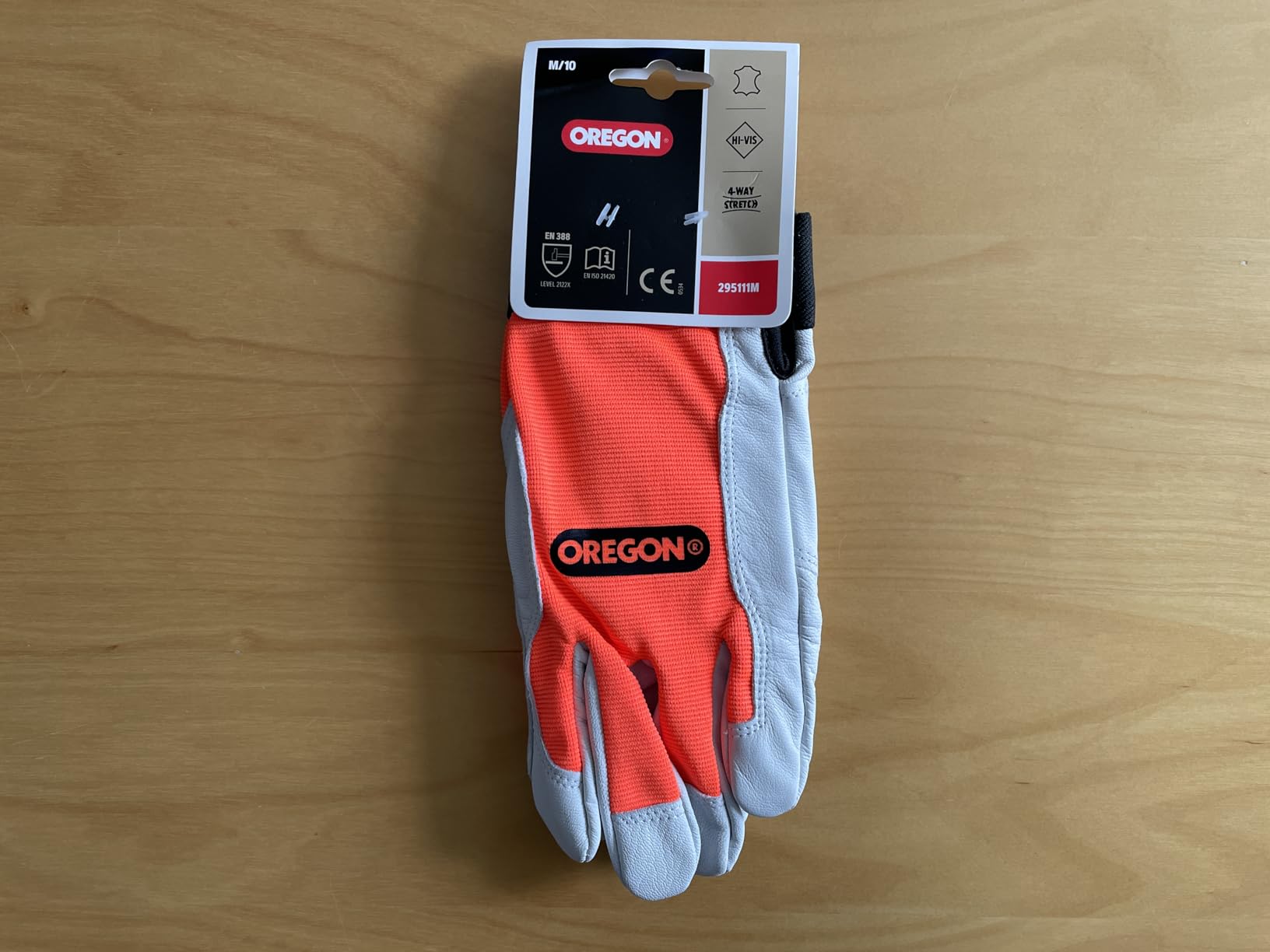 Oregon Gants Travail Haute Adhérence M Taille 10 Cuir