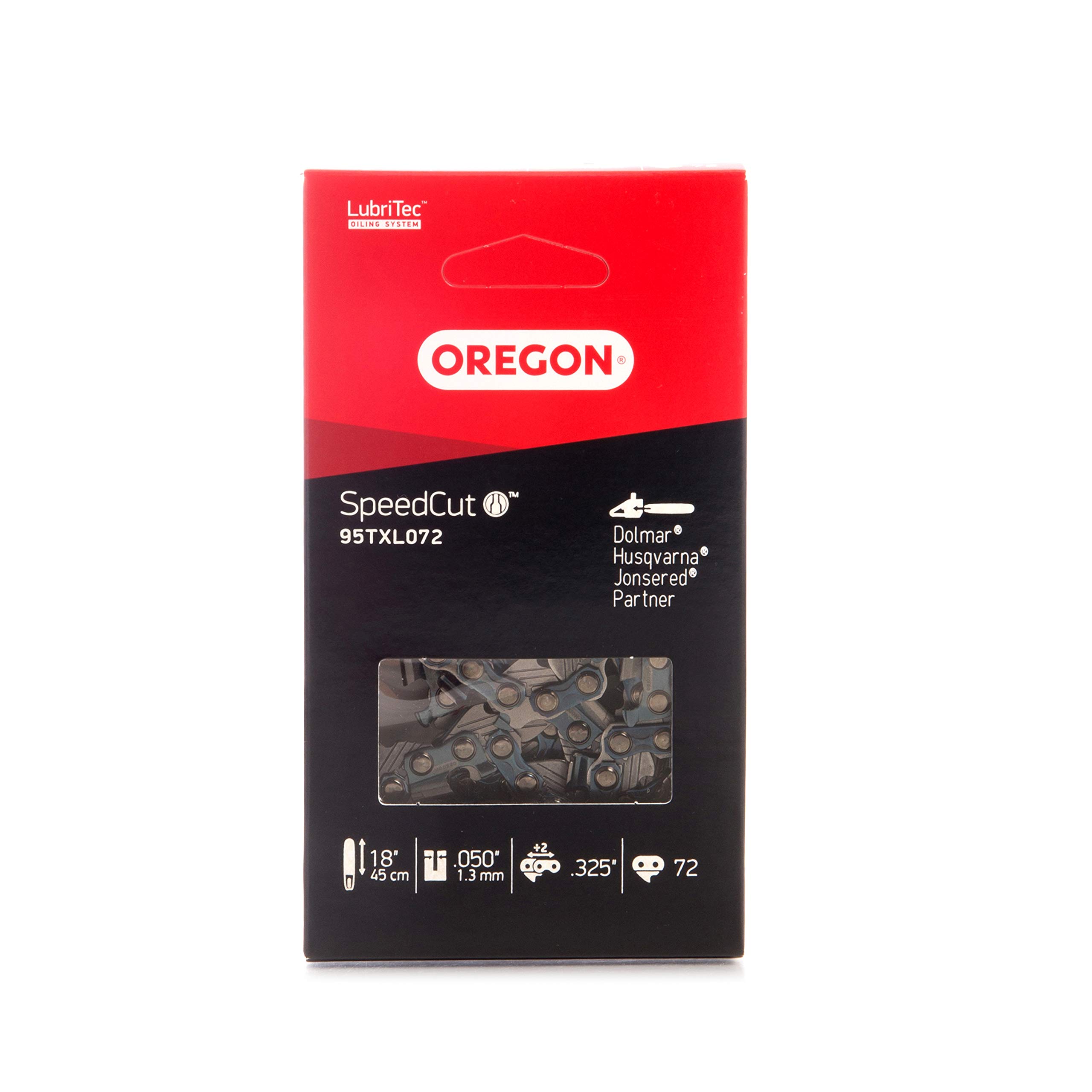 Oregon Chaîne Tronçonneuse 45cm 72 Maillons .325" 1,3mm
