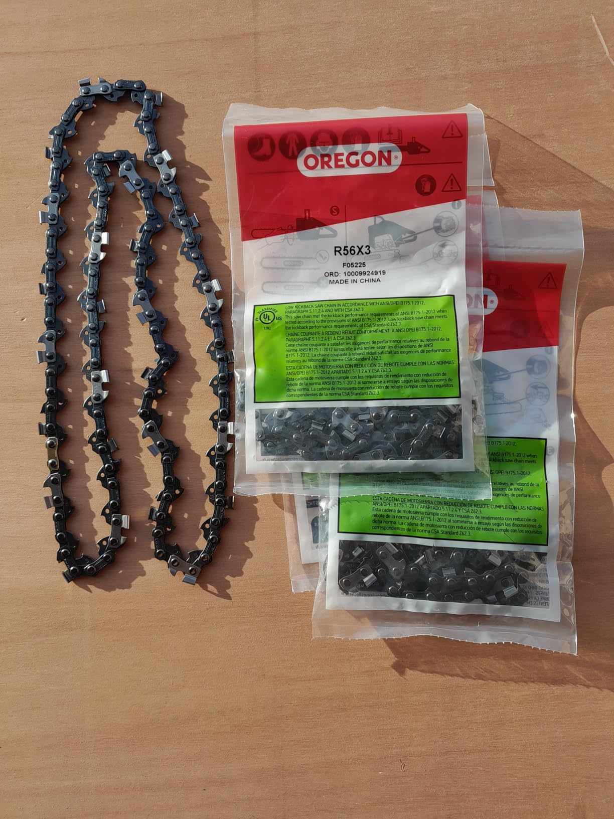 Oregon Chaîne Tronçonneuse 40cm 56 Maillons 3/8" LP 1,1mm