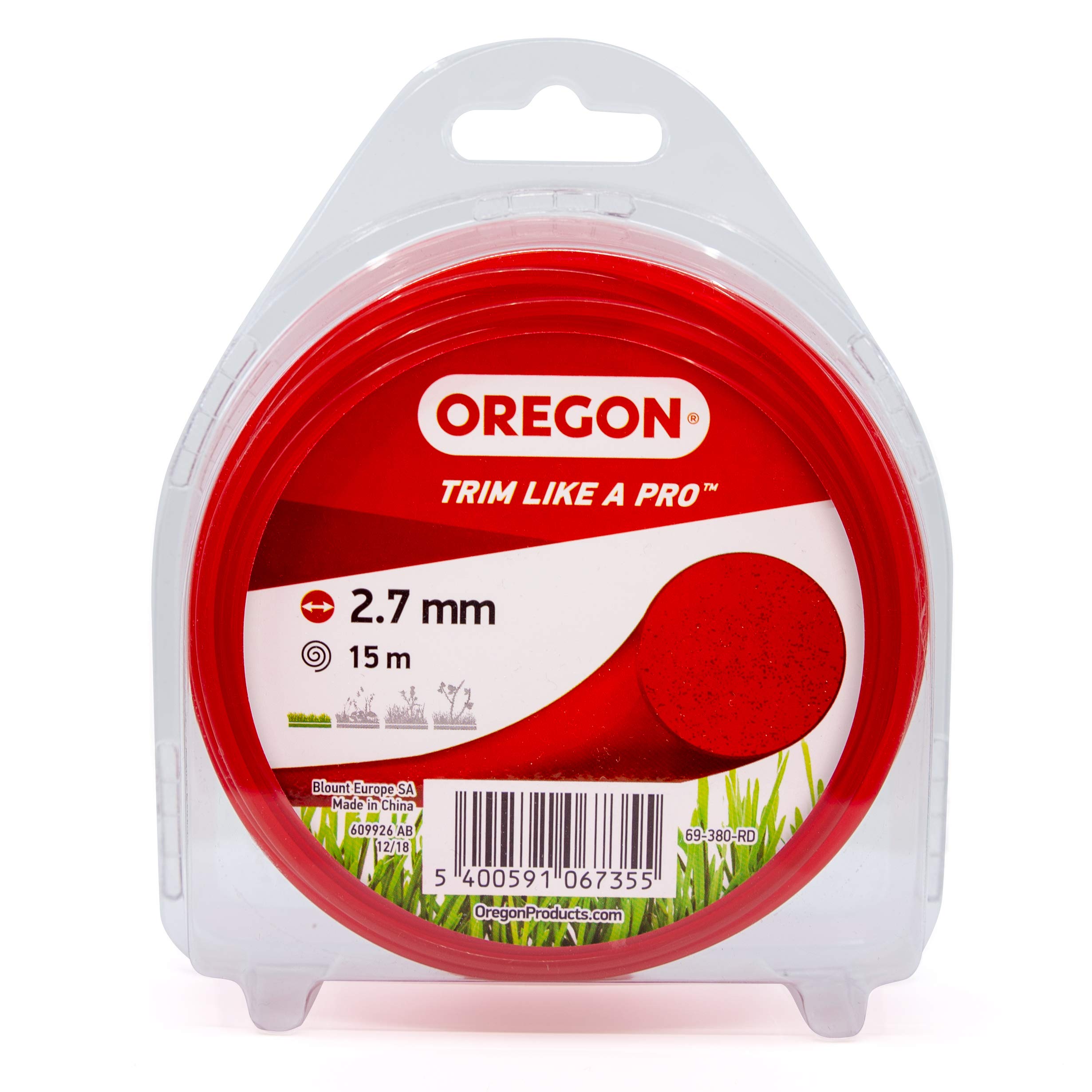 Oregon Fil débroussailleuse rond 2 mm x 127 m vert coupe-herbe