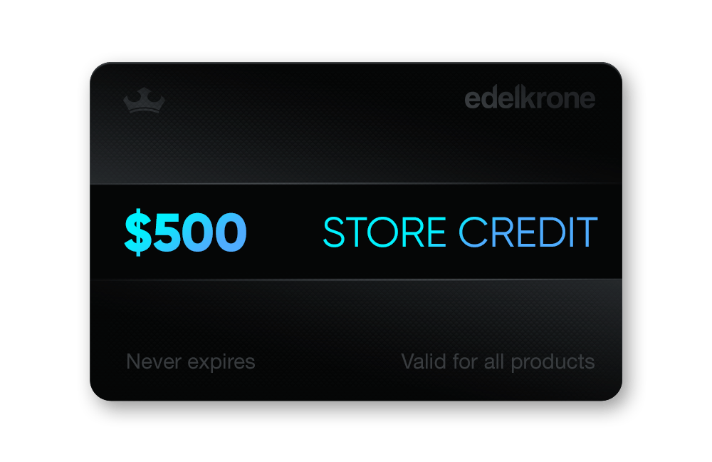 Edelkrone Store Credit carte cadeau 100-2500