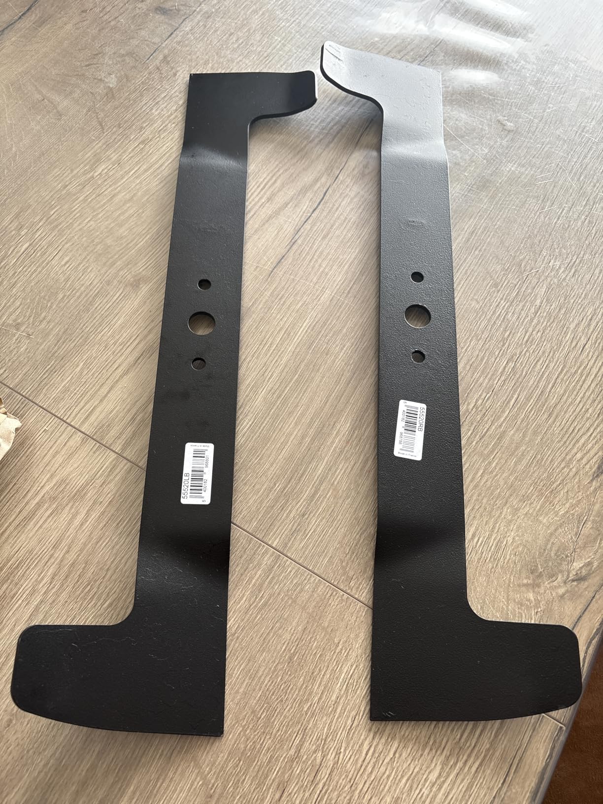 Oregon Kit Lames Tondeuse 52 cm Gauche Droite