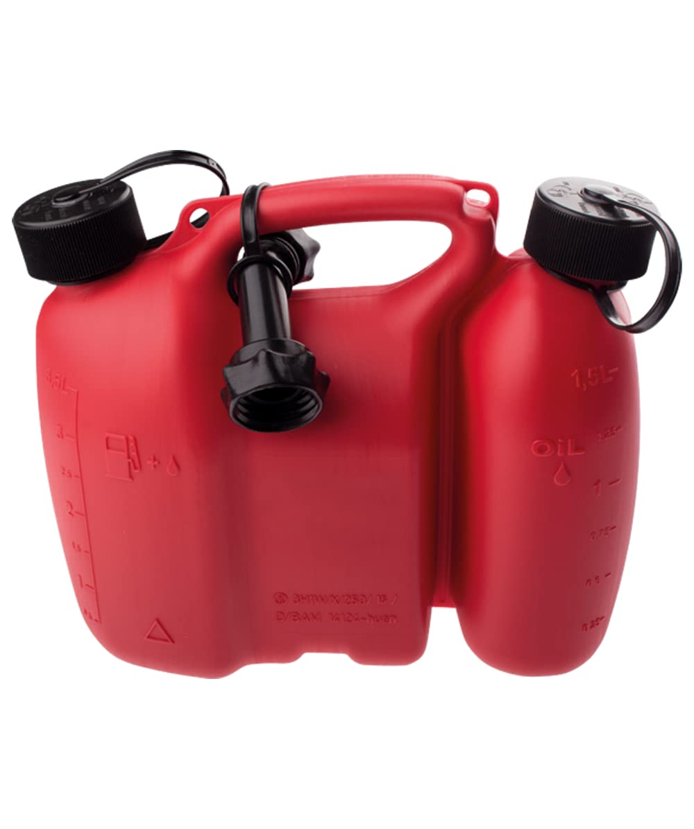 Oregon 562407 Combi-Can Bidon 5 L + 3 L Rouge