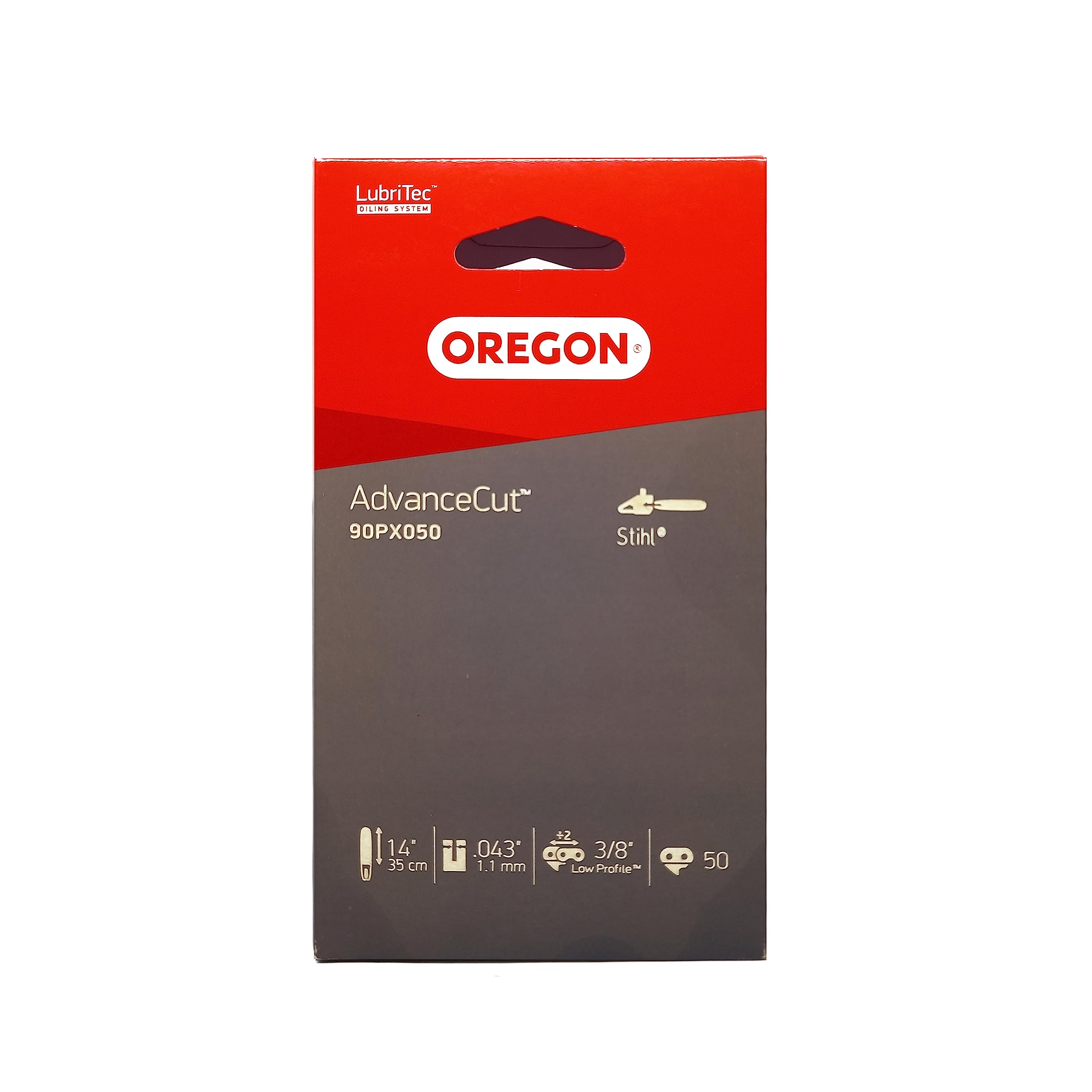 Oregon 90PX050E Chaîne Tronçonneuse 35 cm 50 Maillons